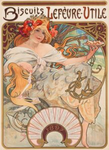Carteles publicitarios del Art Nouveau