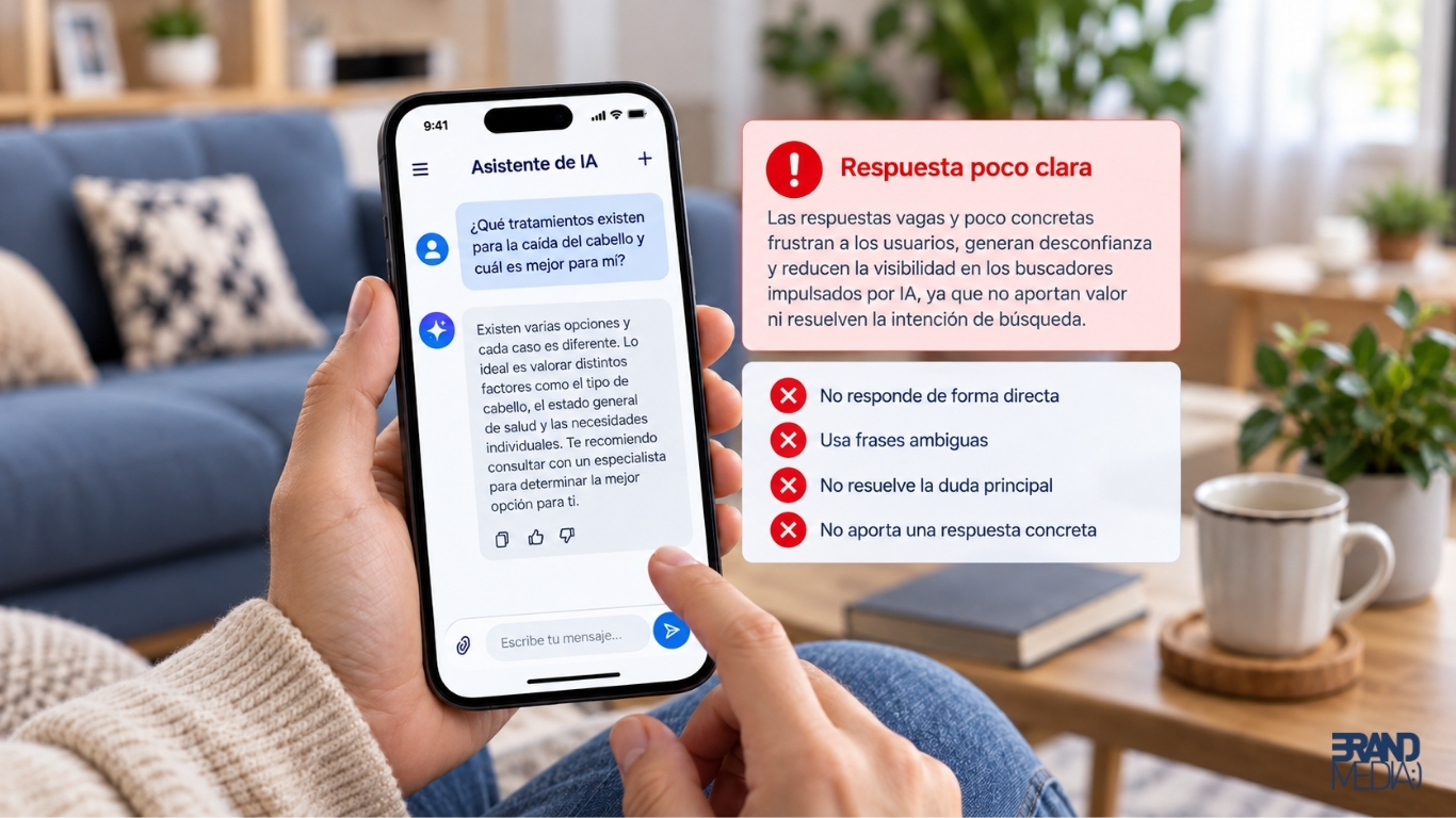 10 errores SEO que dificultan que la inteligencia artificial mencione tu empresa
